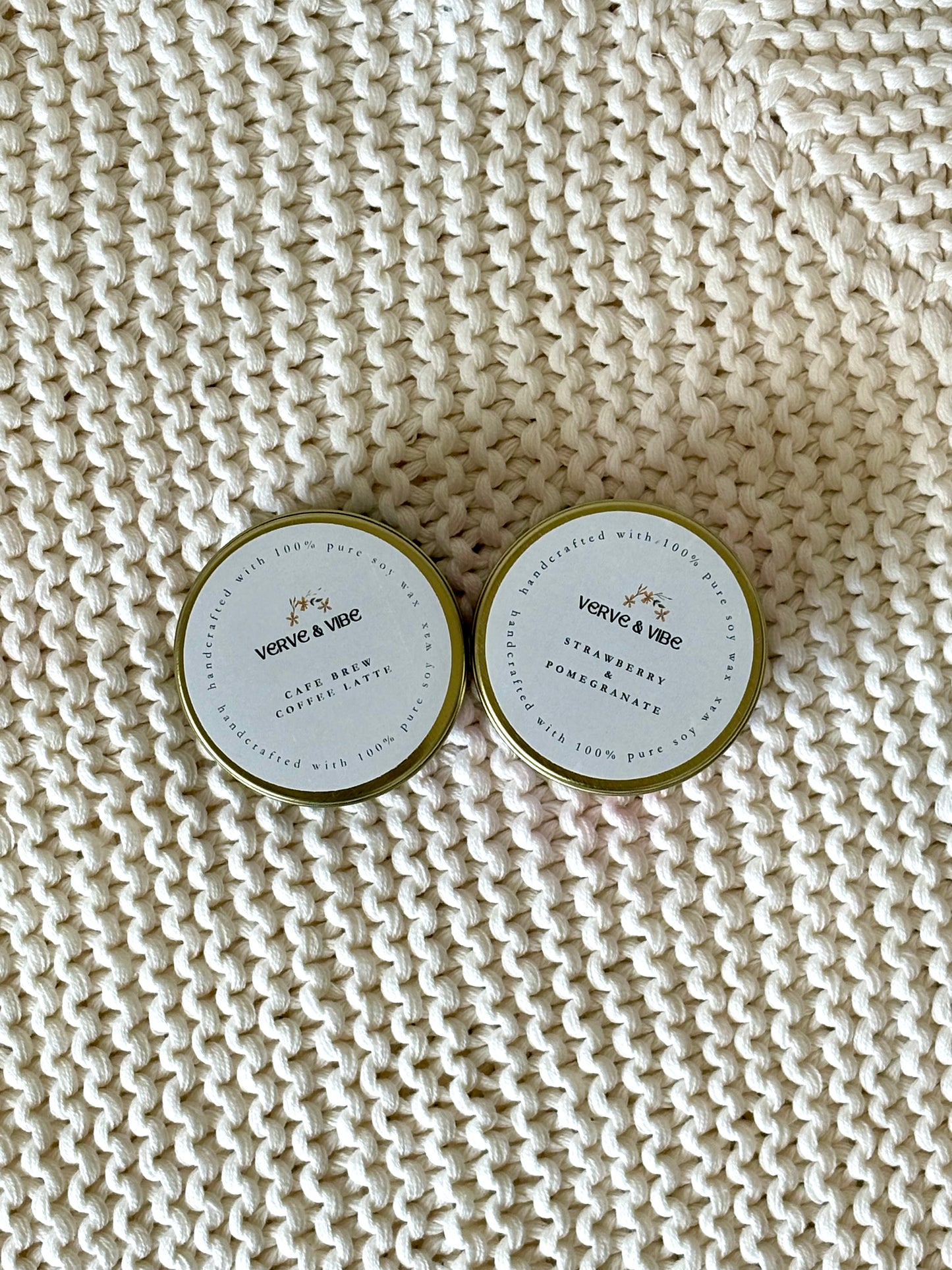 Soy Wax Scented Tin Candle, 200g
