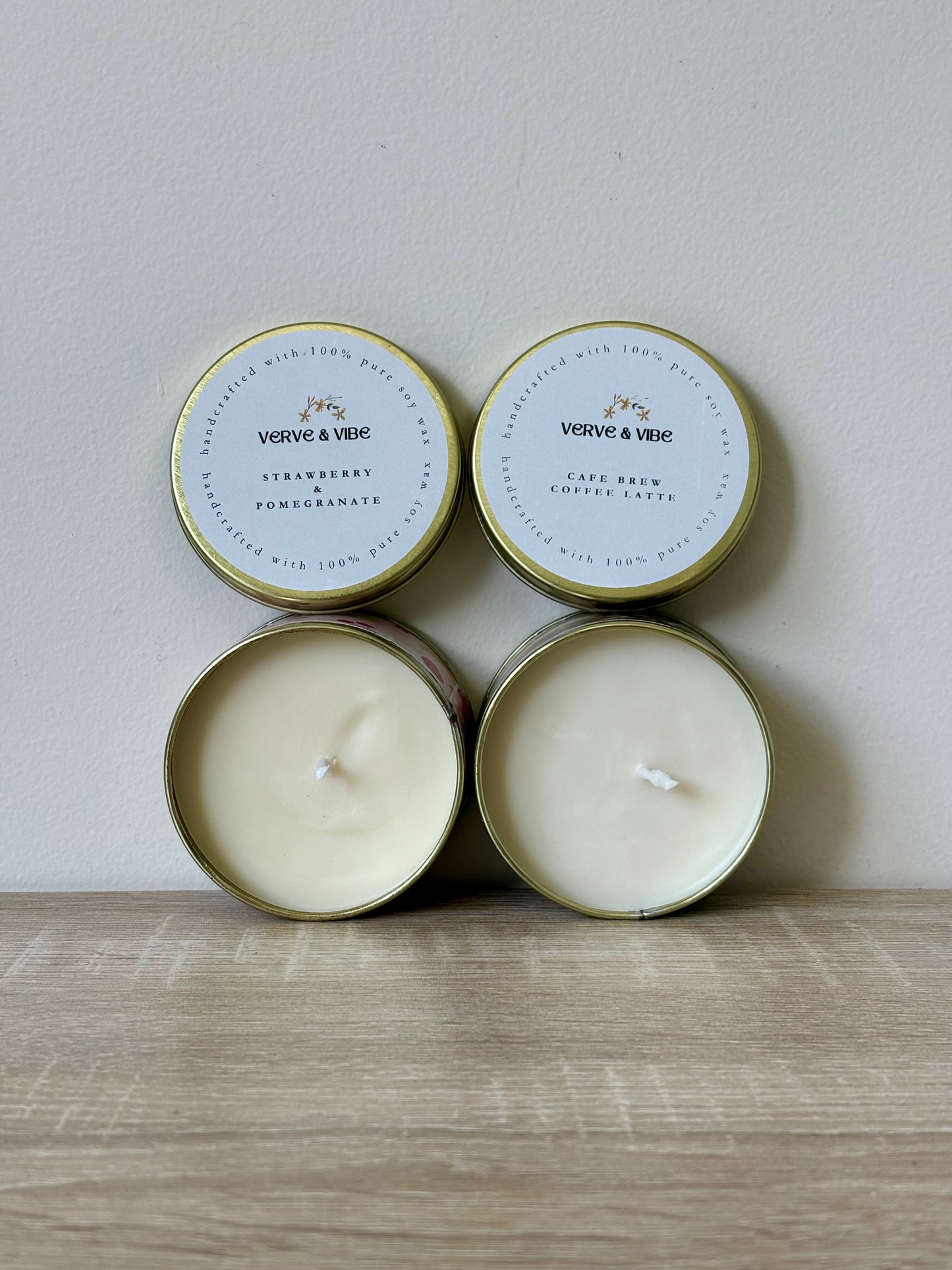 Soy Wax Scented Tin Candle, 200g
