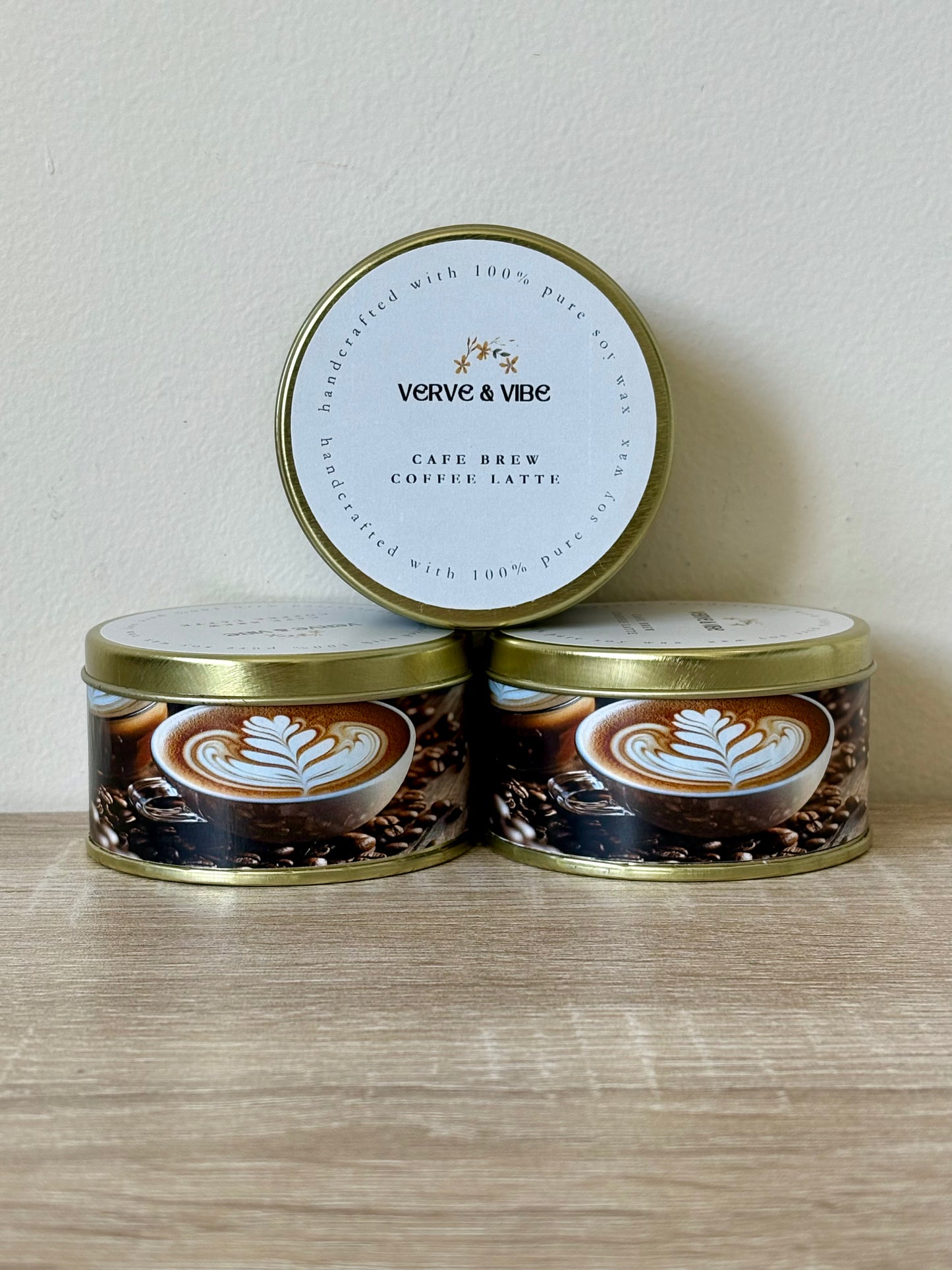 Soy Wax Scented Tin Candle, 200g