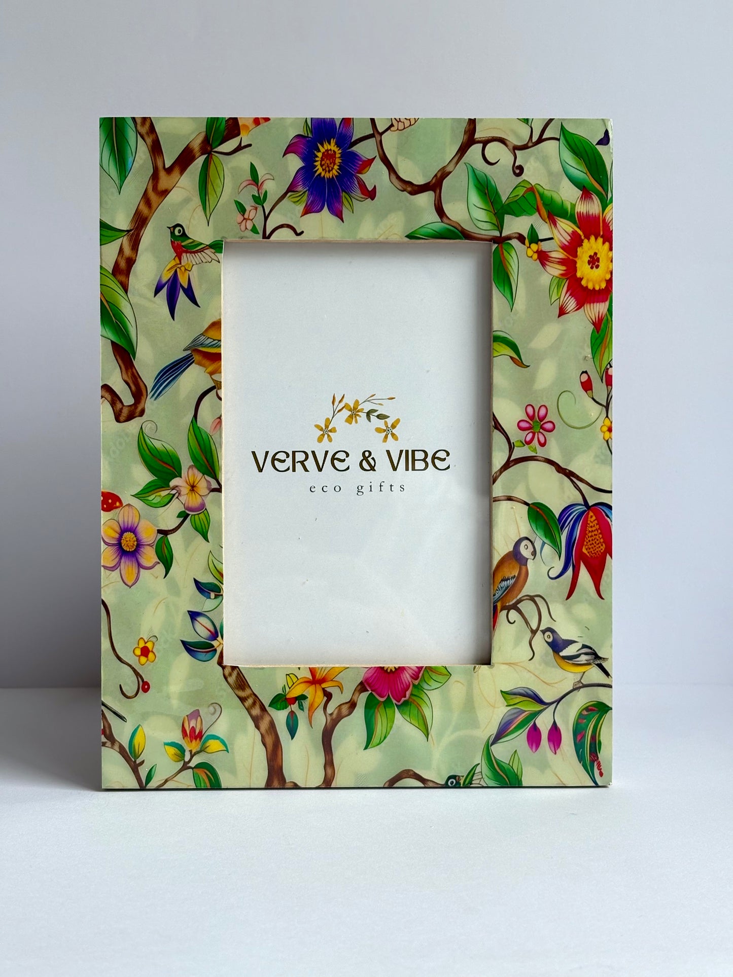 Florencia Handcrafted Wood Photo Frame