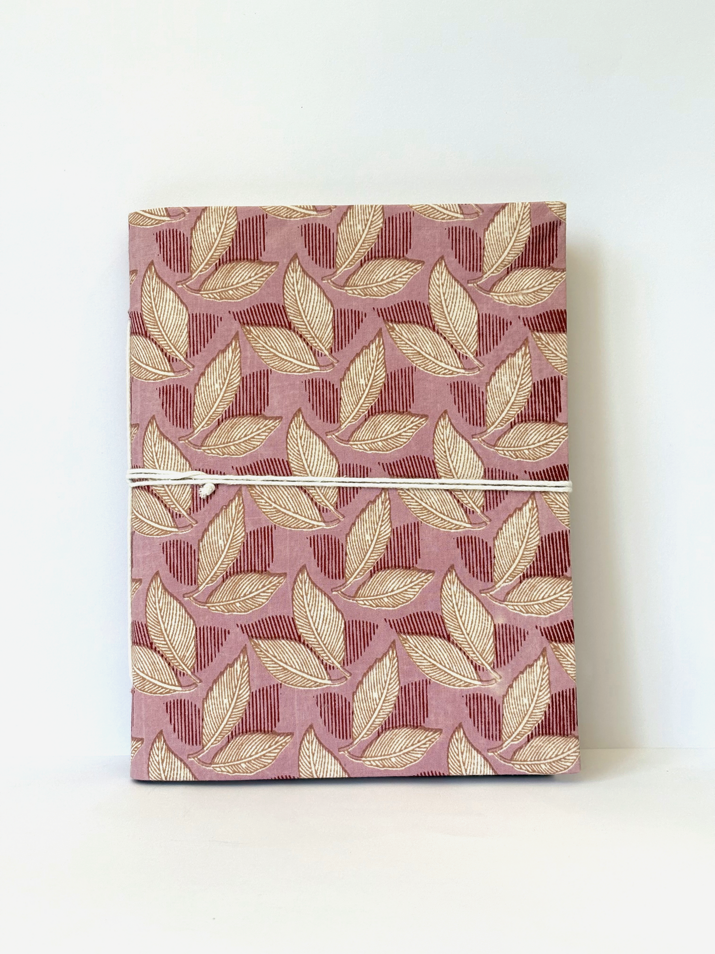 Lovely Lyla - Fabric Cover, Handmade Paper, Blank Journal