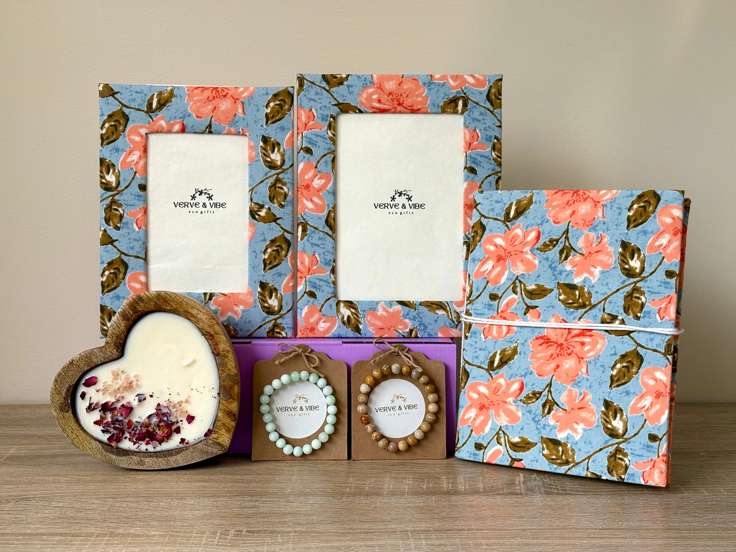 Heartstrings Hamper - Pretty Primrose, Lavender Gift Box