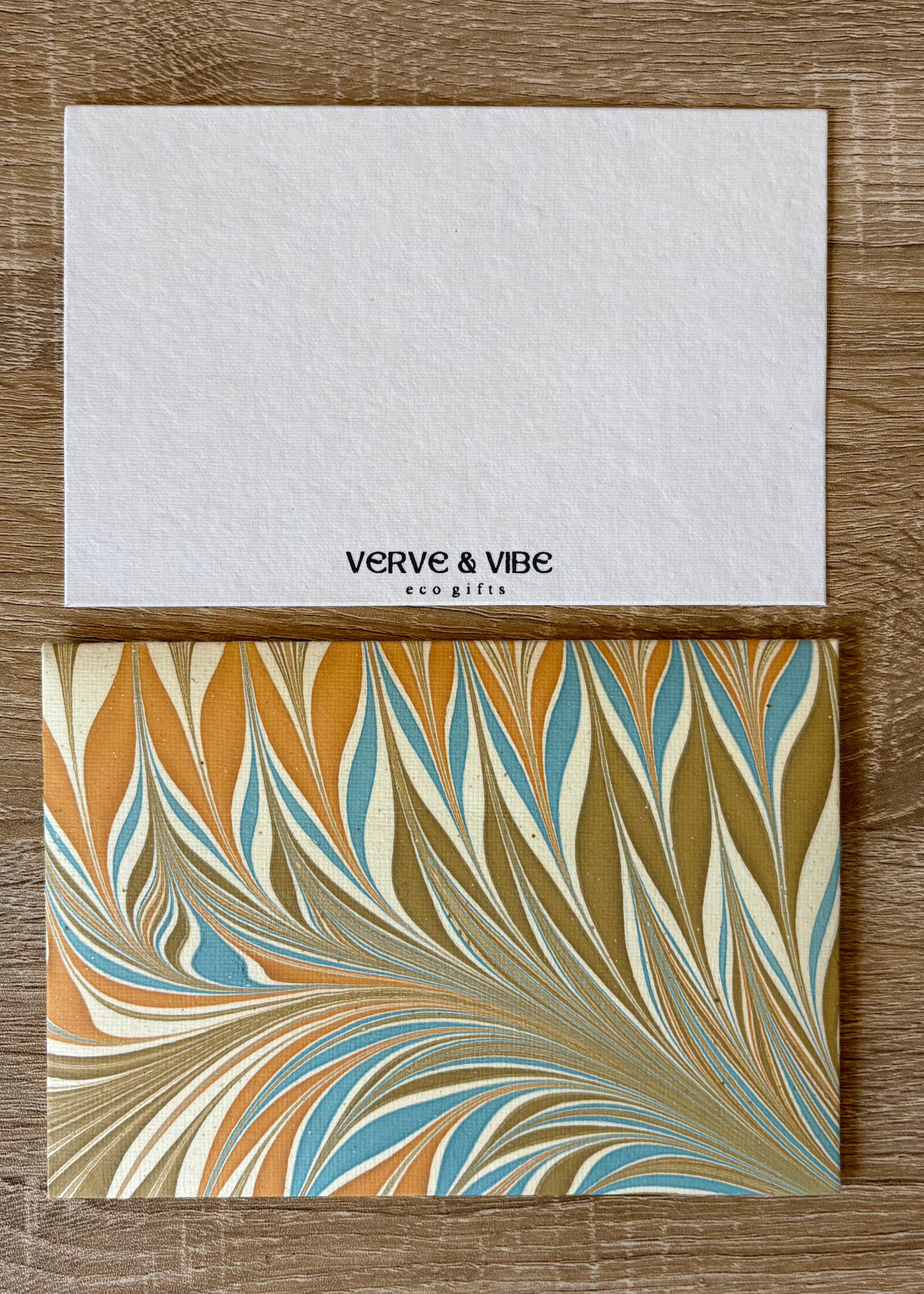 Twilight Twigs - Letter Card & Marbled Paper Envelope, Set of 5