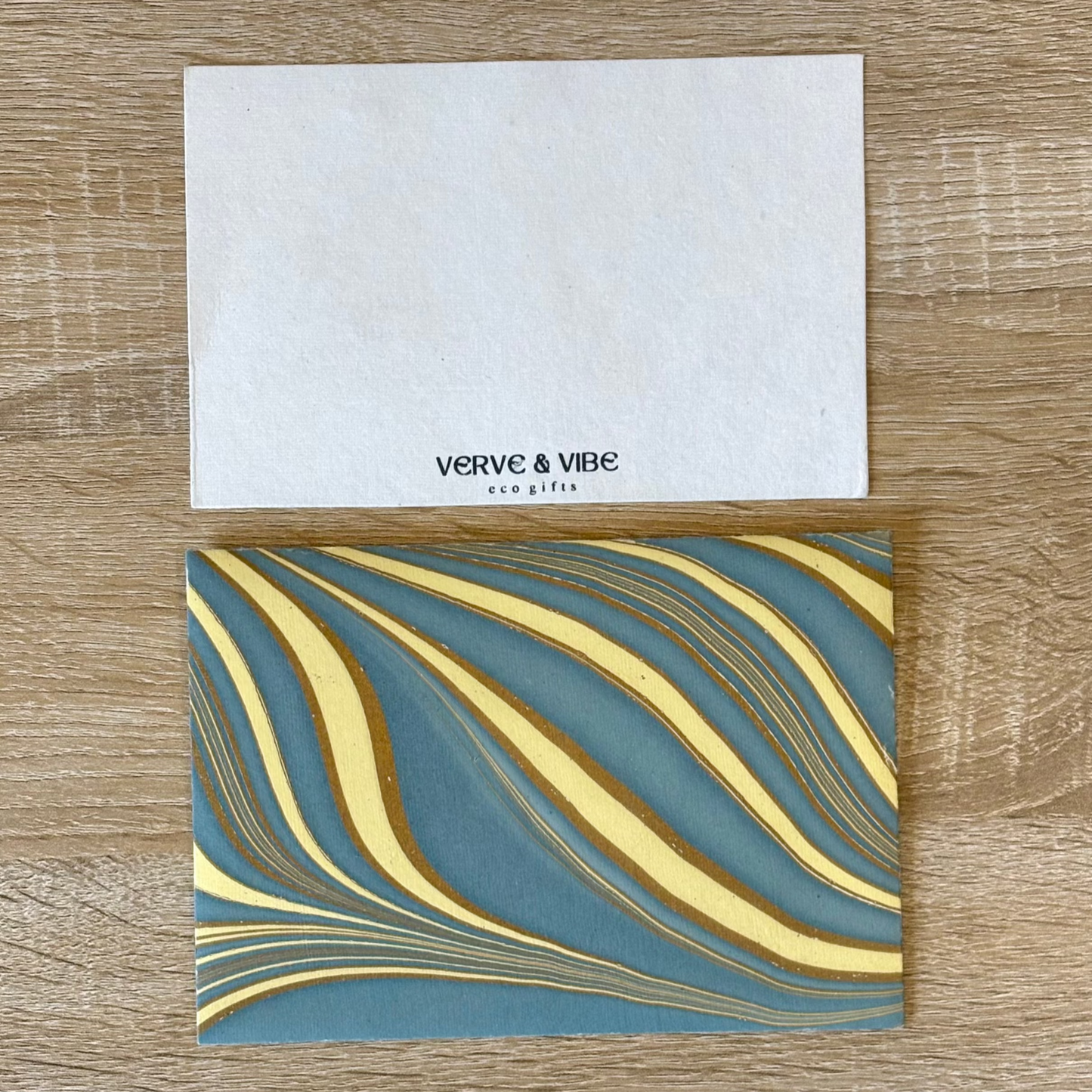 Mystic Ash - Letter Card & Marbled Paper Envelope, Set of 5