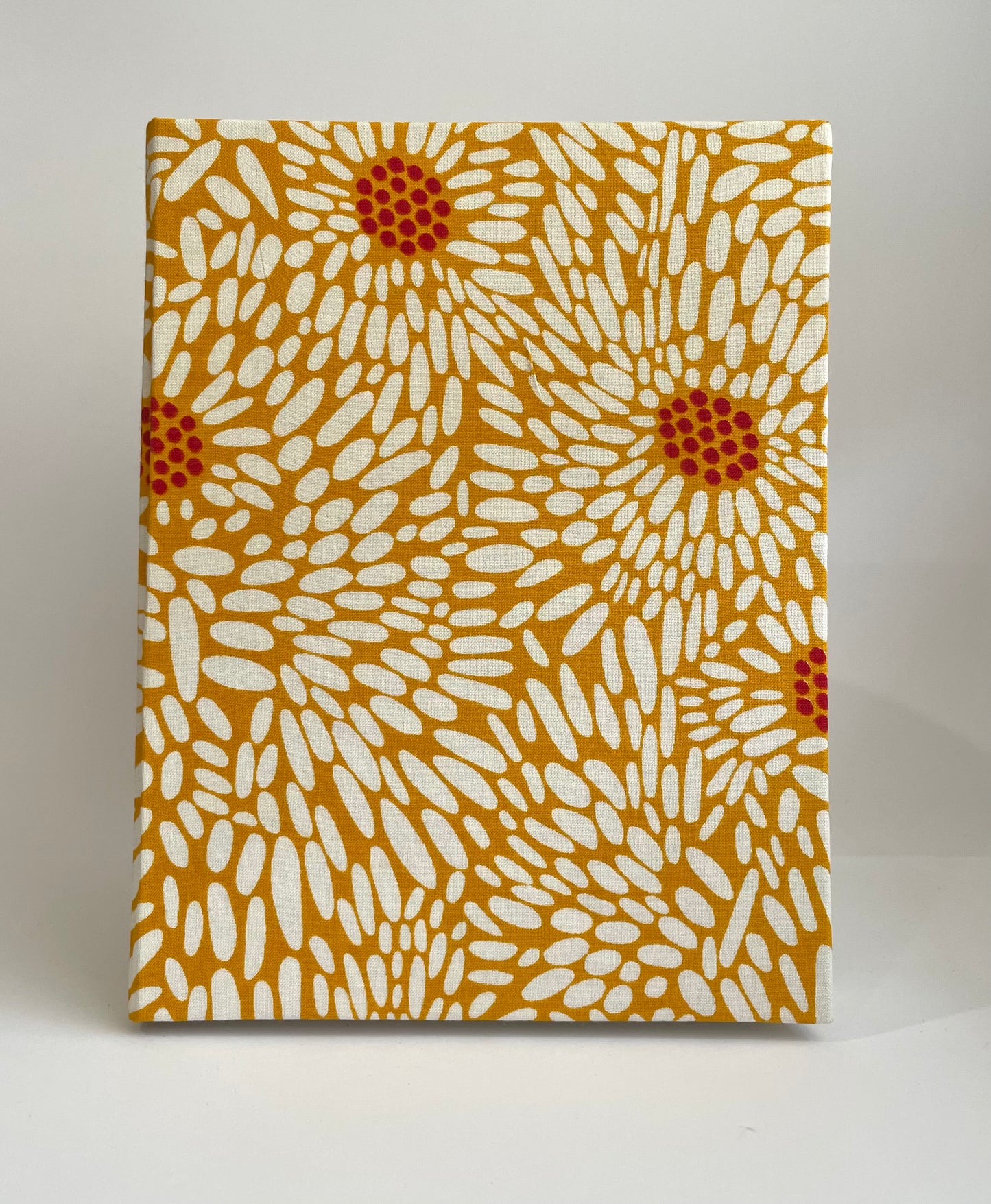 Sunny Surya - Fabric Cover, Handmade Ruled Notebook