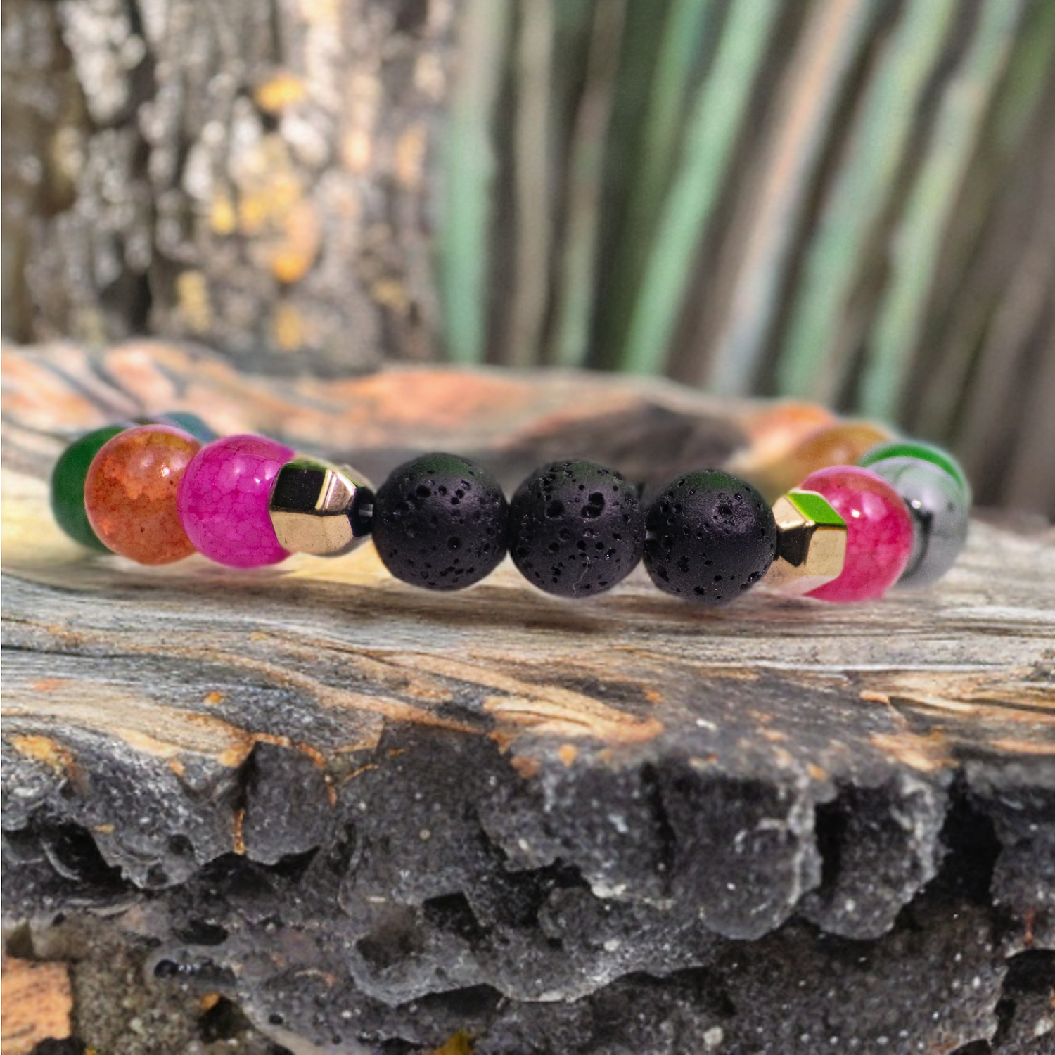 Lava Stones - Oil Diffusing Bracelets