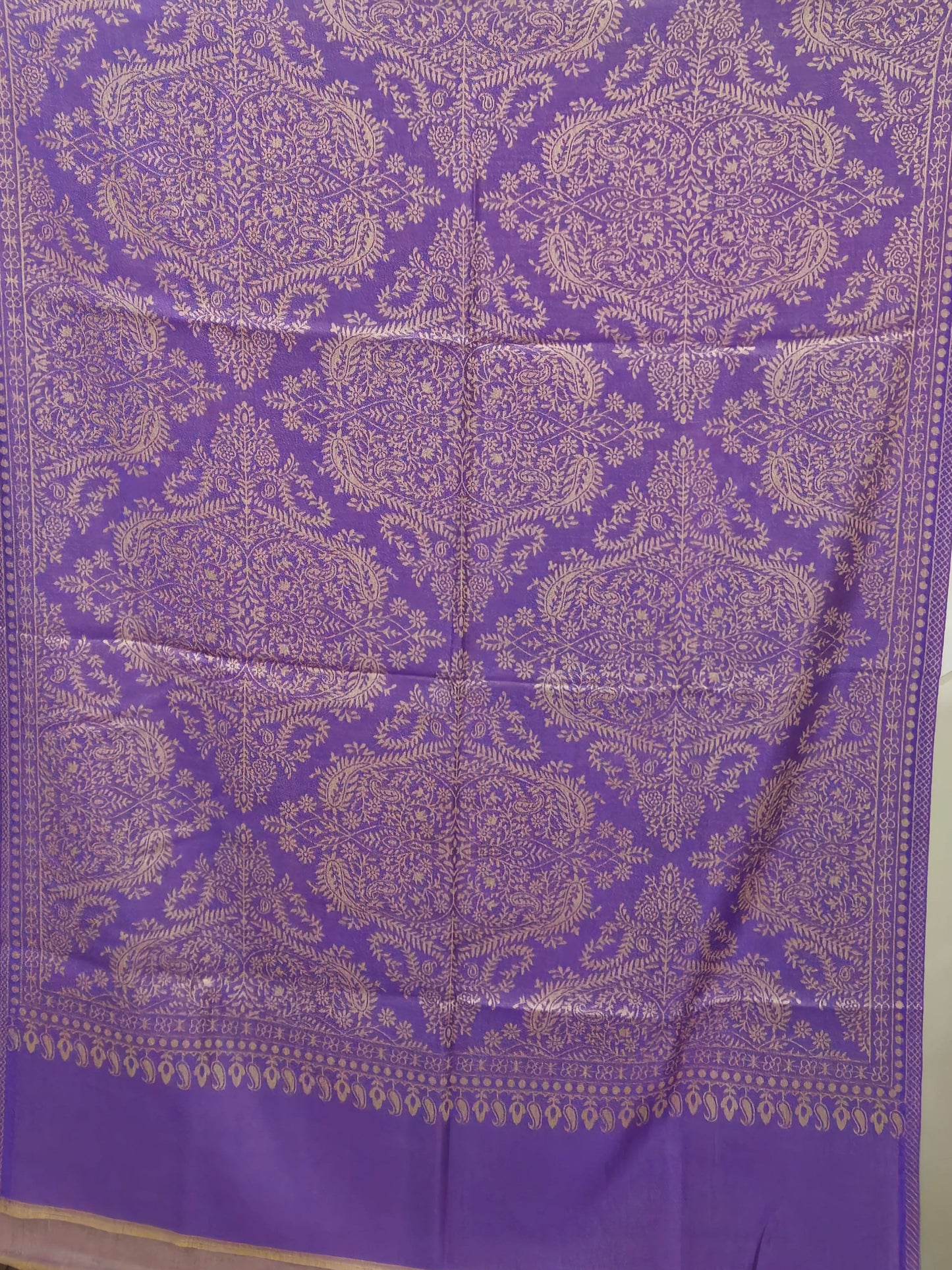 Elegant Naira - Reversible Shawl with Intricate Jacquard Kani Weave