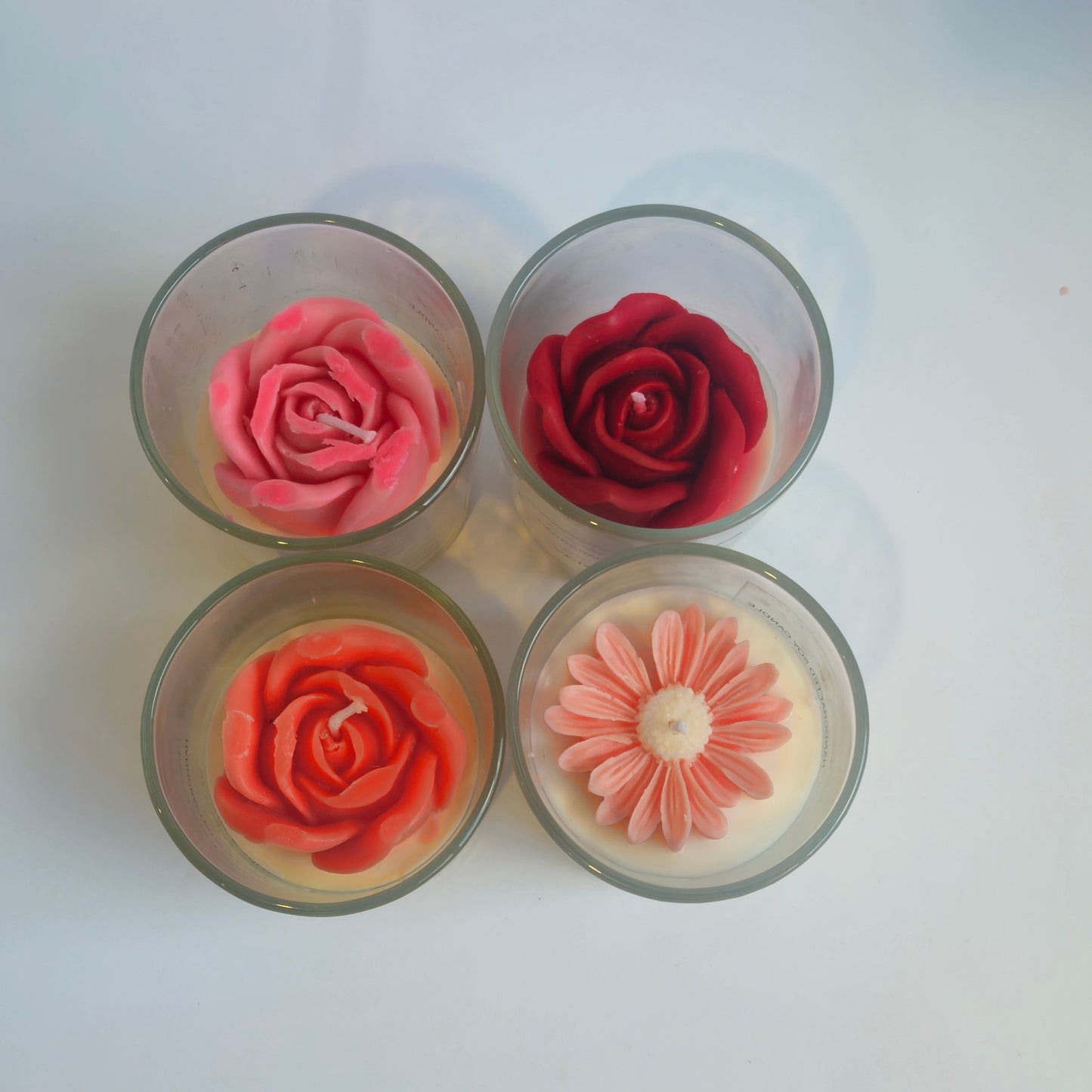 Blush Bloom Soy Candle – Glass Jar with Wooden Lid (400g, Gift Boxed)