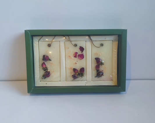 Velvety Rose - Scented Floral Wax Sachet Gift Set