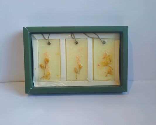 Delicate Jasmine - Scented Floral Wax Sachet Gift Set
