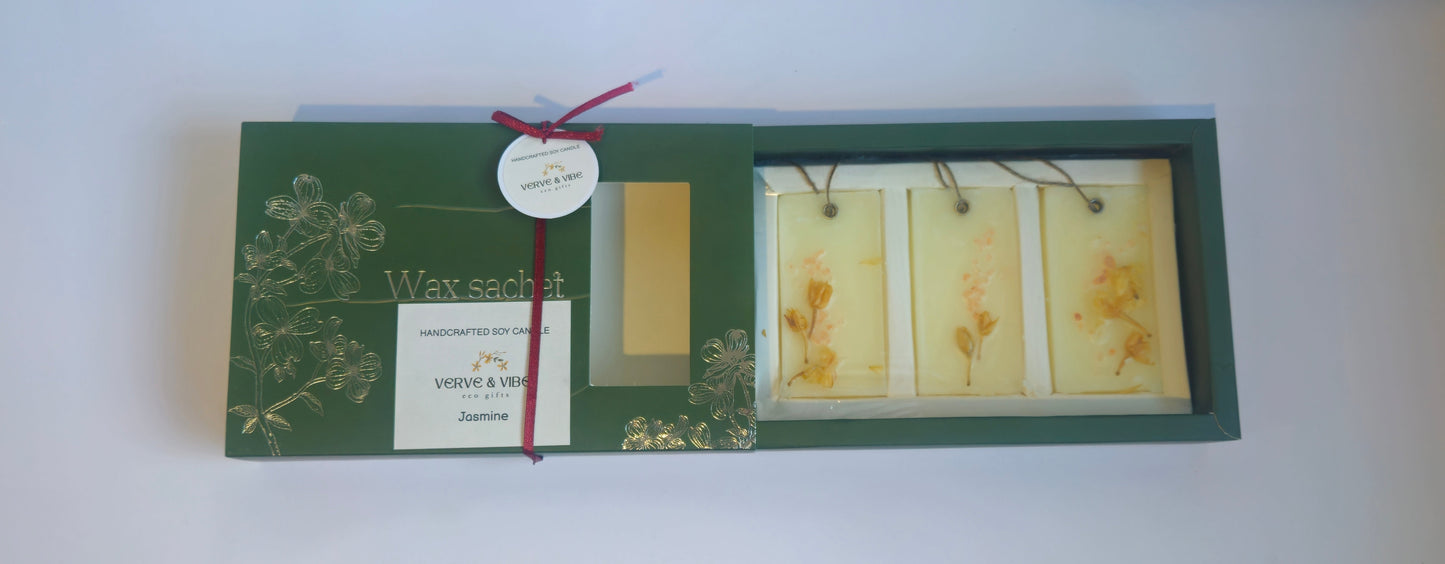 Packaged product with green box and yellow labels on a white surface