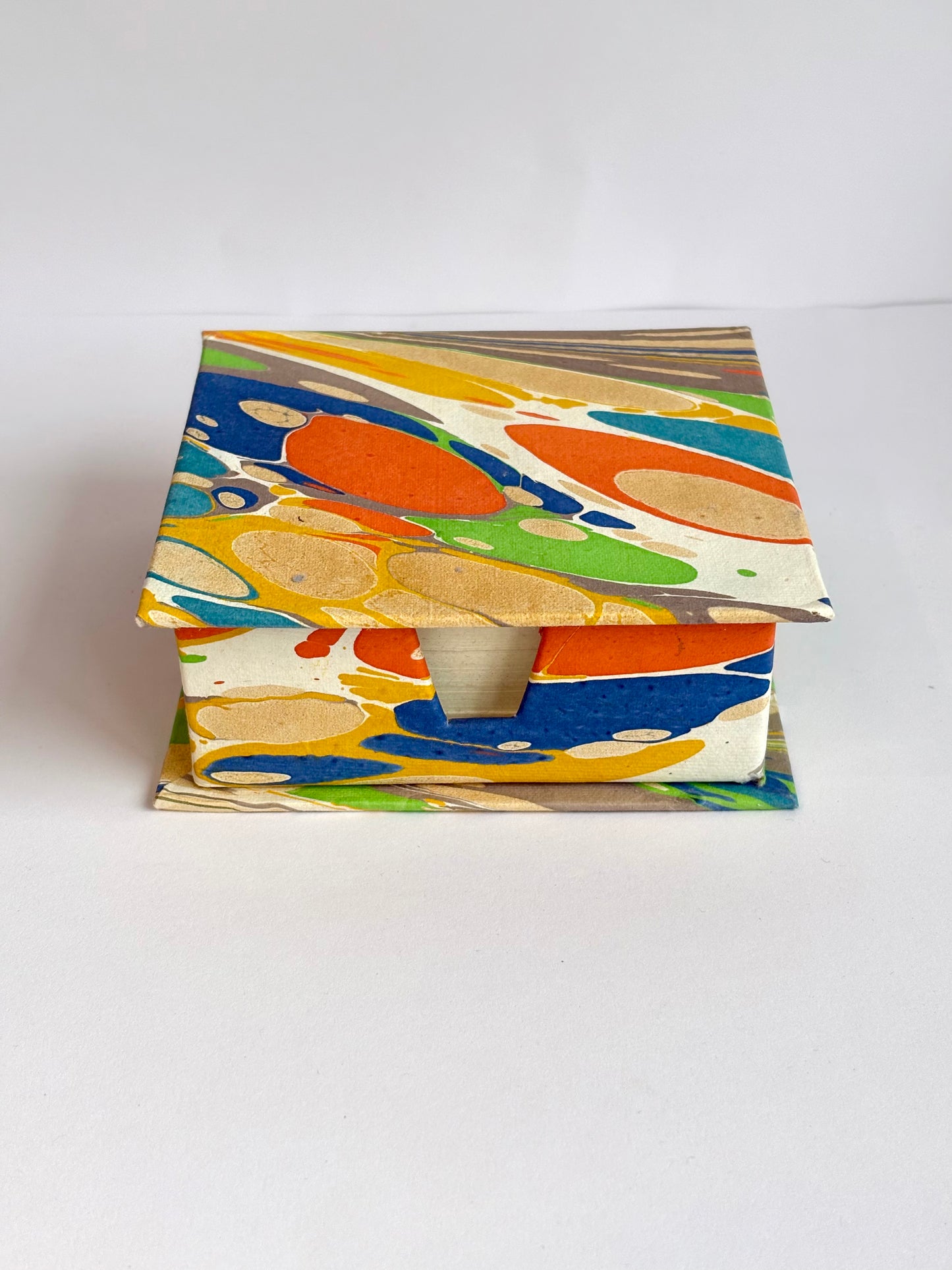 Vivid Rhapsody - Stationery Gift Set, Notepad + Memo Block + Pen Holder with Pen, (Boxed)