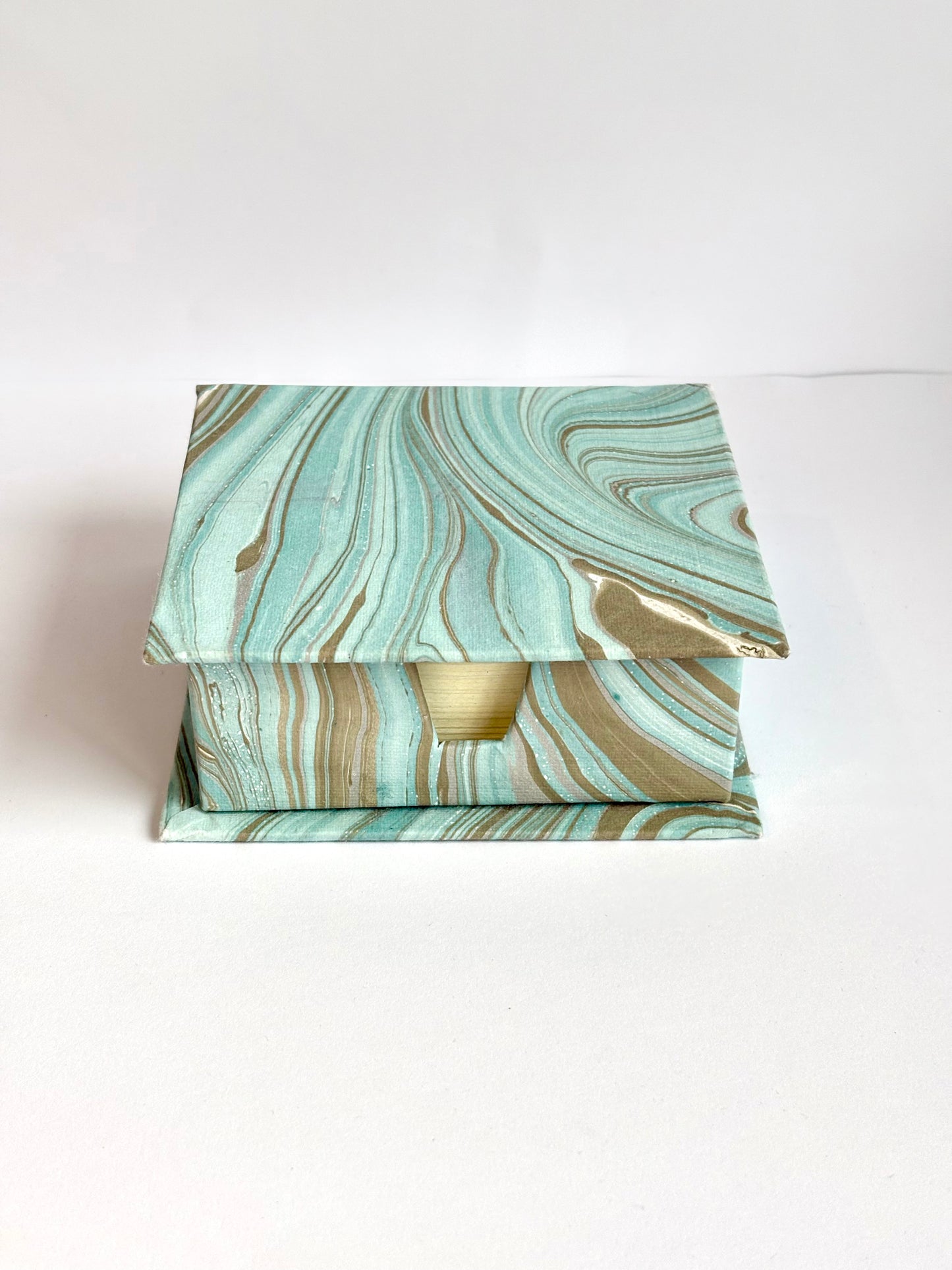 Sea Whispers - Stationery Gift Set, Notepad + Memo Block + Pen Holder with Pen, (Boxed)