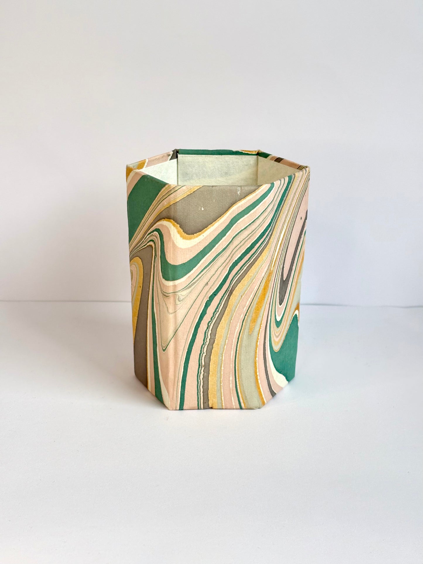 Pink Galaxy - Stationery Gift Set, Notepad + Memo Block + Pen Holder with Pen, (Boxed)