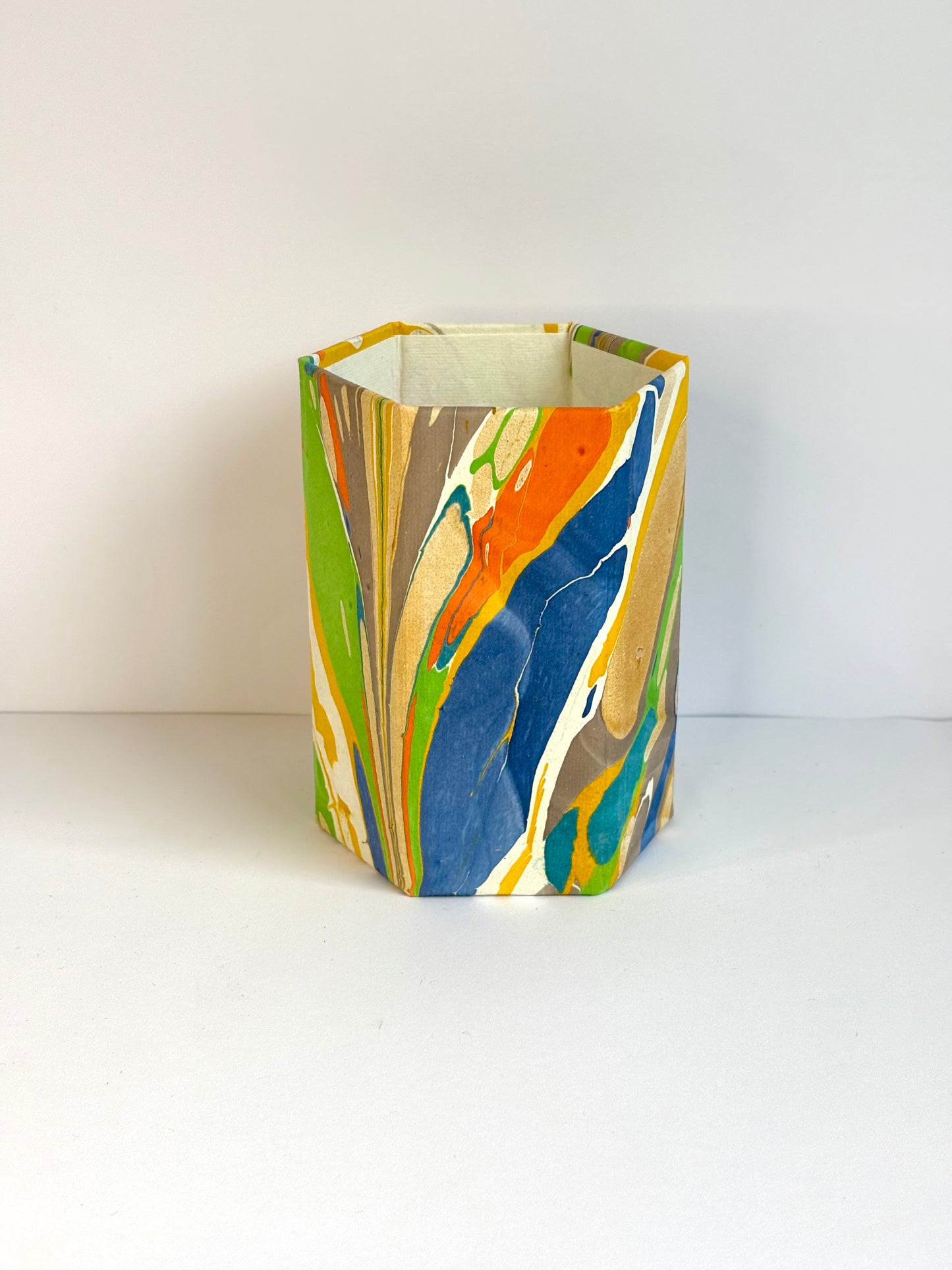 Vivid Rhapsody - Stationery Gift Set, Notepad + Memo Block + Pen Holder with Pen, (Boxed)