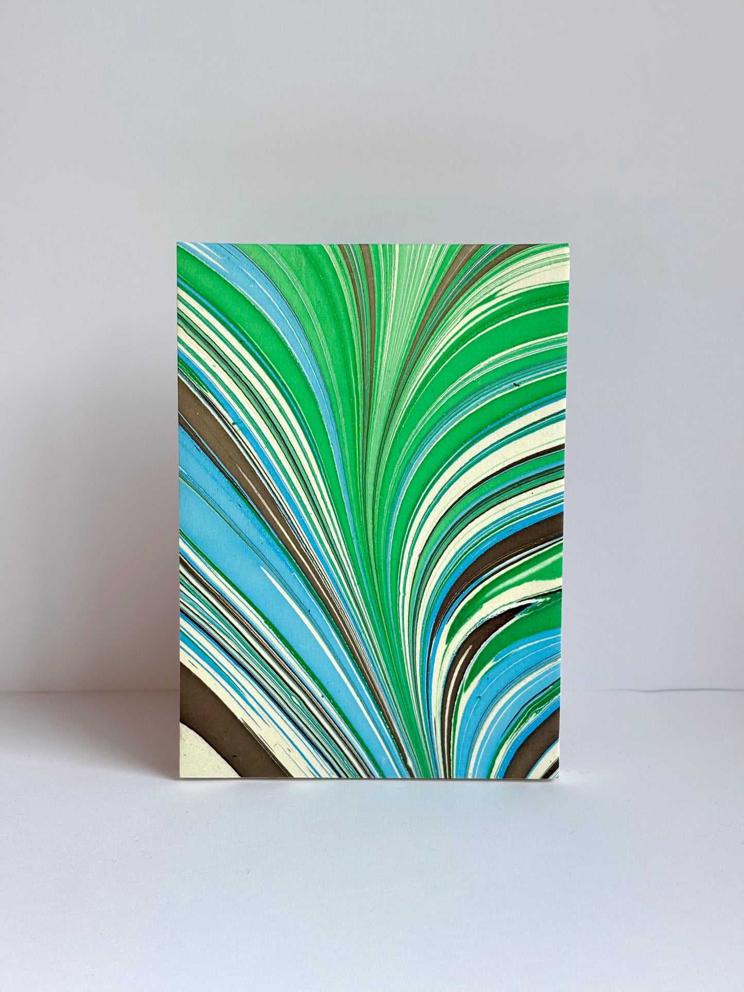 Verde Ferns - Stationery Gift Set, Notepad + Memo Block + Pen Holder with Pen, (Boxed)