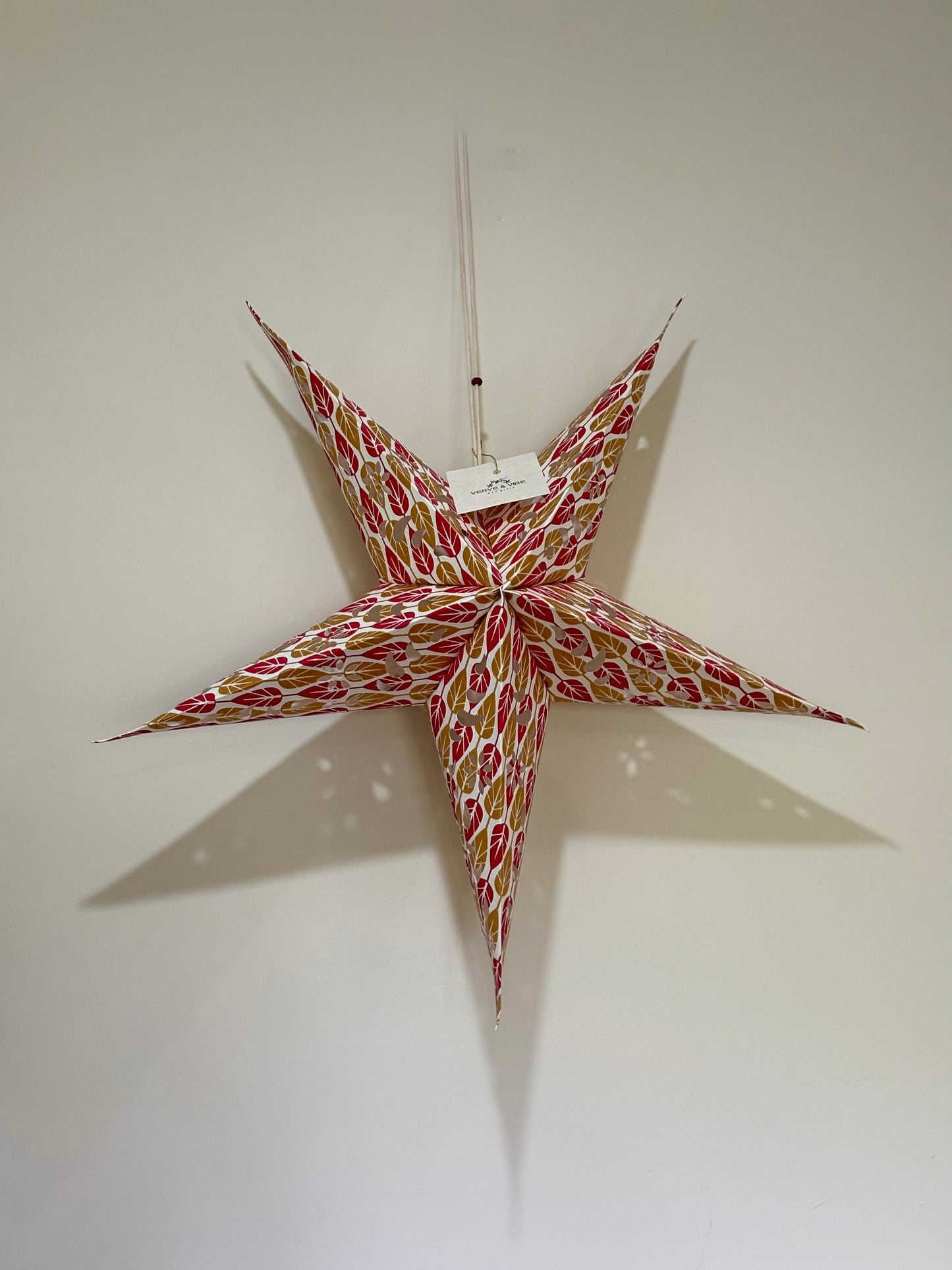 Luminus - Handmade Paper Christmas Star Lantern