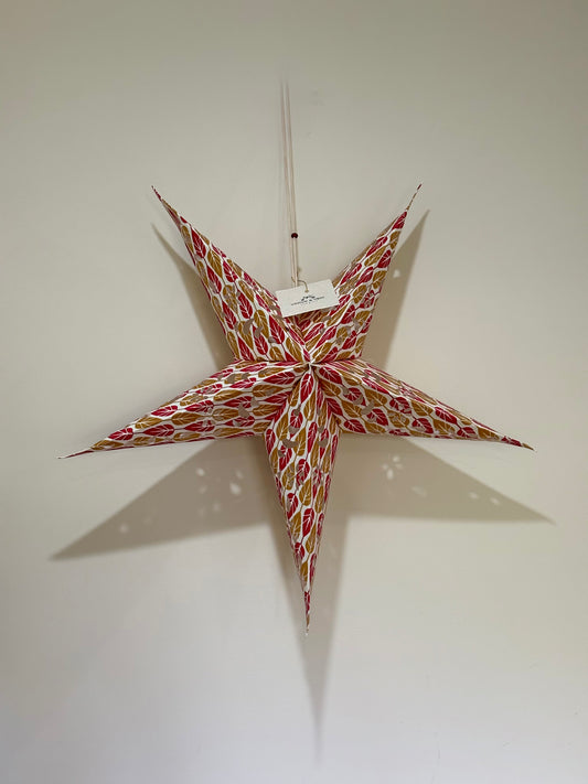 Luminus - Handmade Paper Christmas Star Lantern
