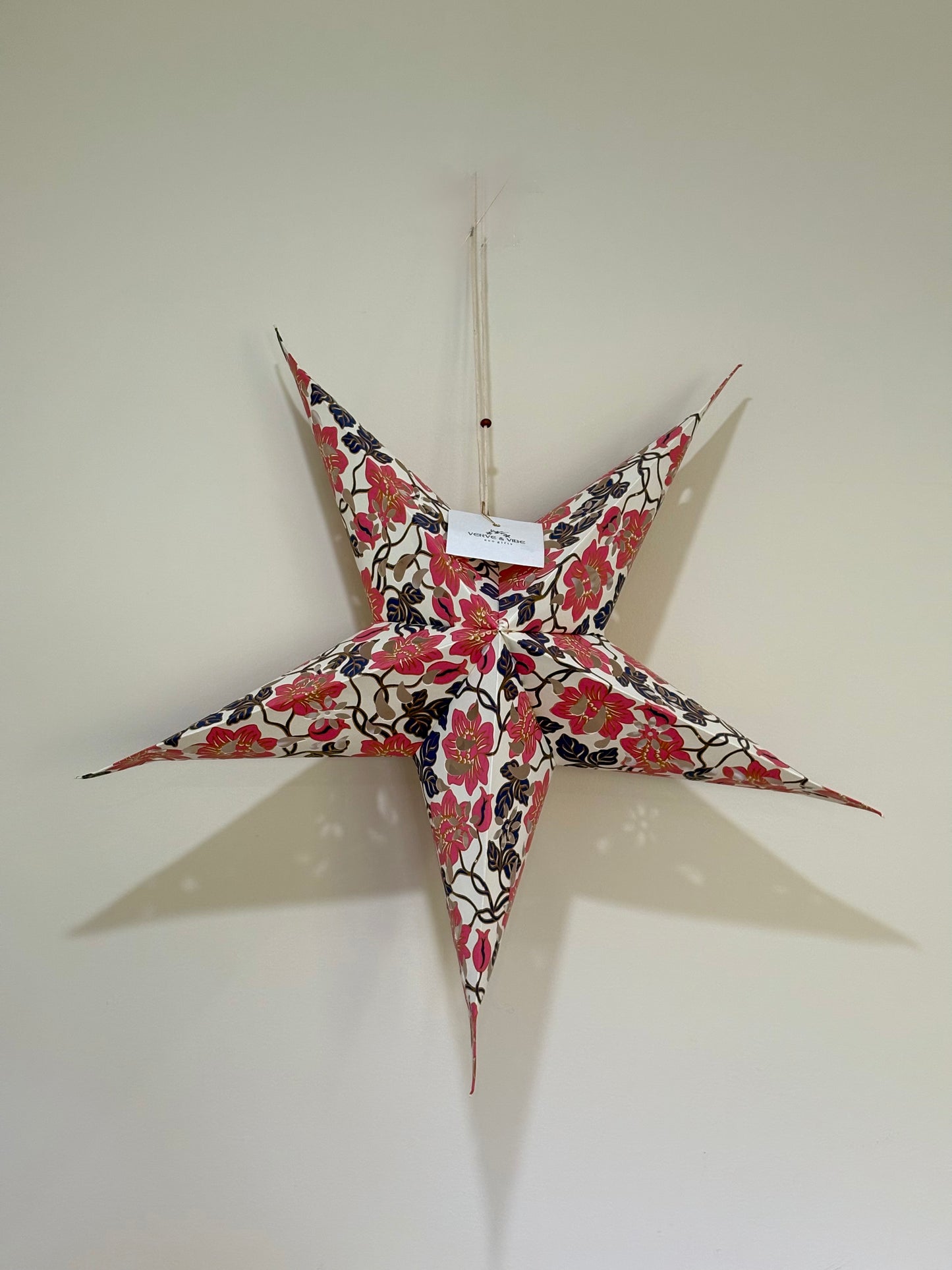 Aurora - Handmade Paper Christmas Star Lantern