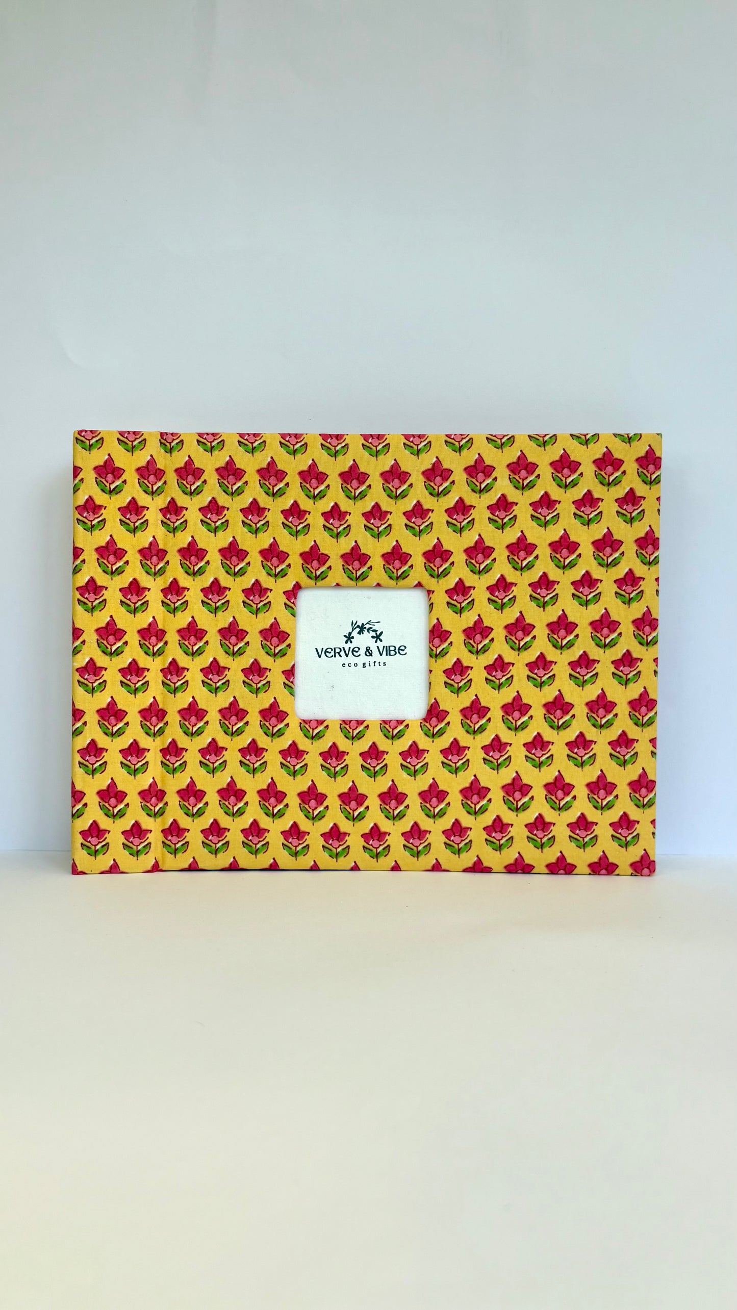Radiant Alya - Handcrafted Fabric Photo Album