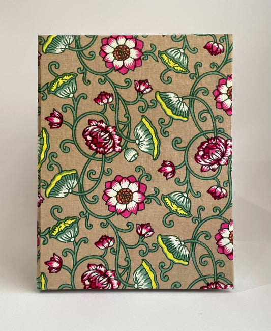 Myriad Myra - Fabric Cover, Ruled Notebook