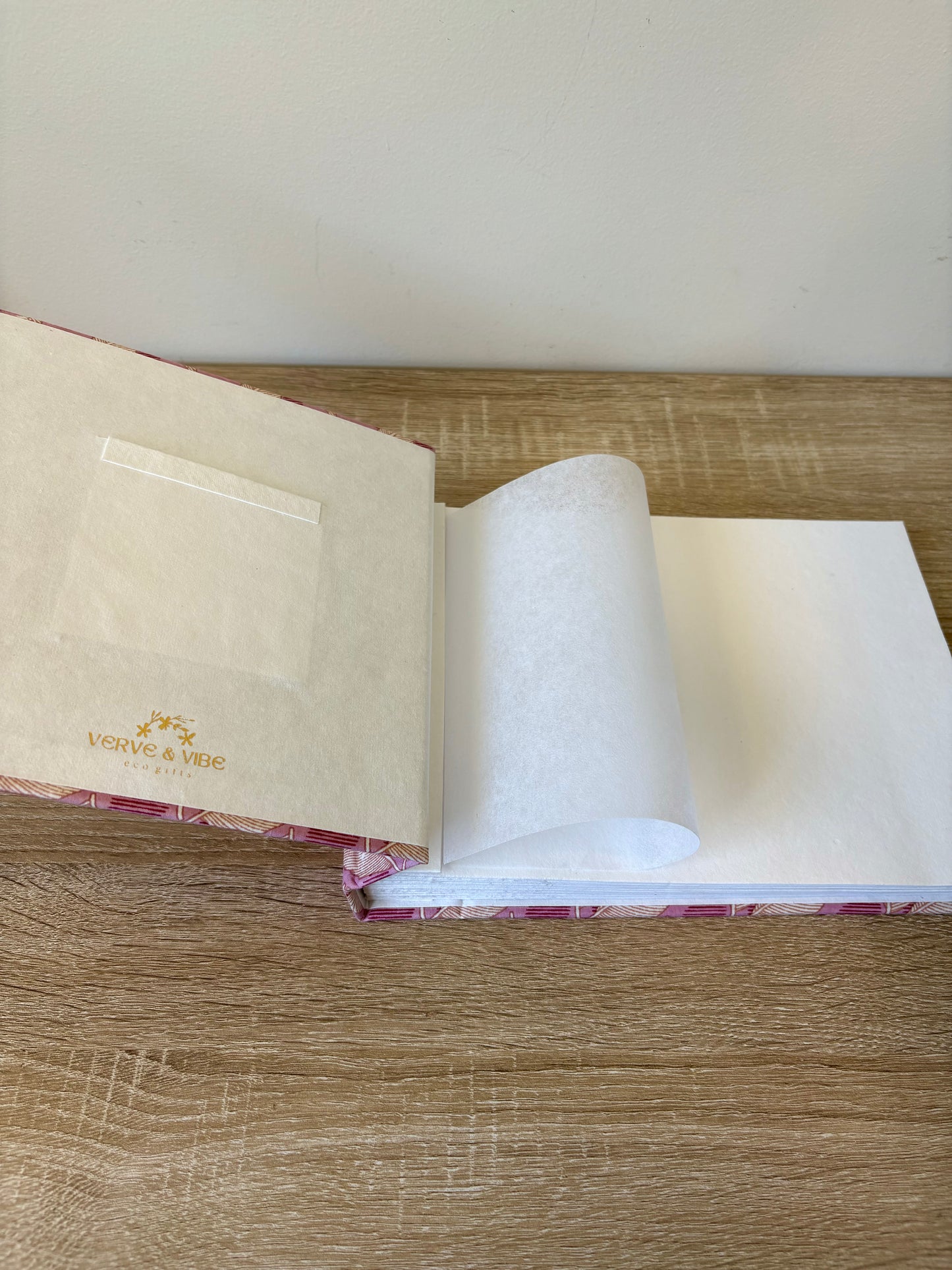 Beautiful Blossom - Drymount Fabric Photo Album, Book Bound in a Gift Box