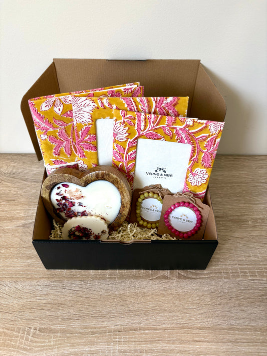 Heartstrings Hamper - Blushing Aurora Gift Box