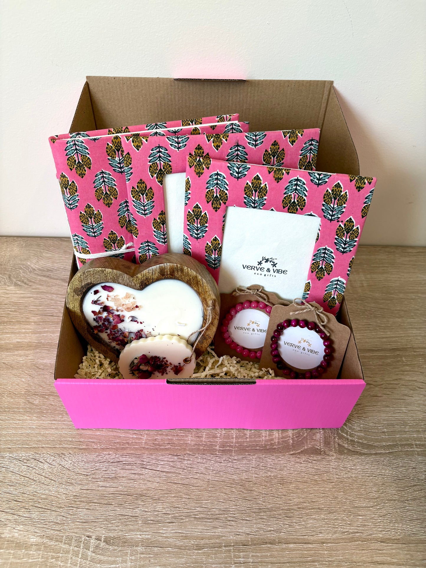 Heartstrings Hamper - Neon Pink, Pretty-in-Pink Gift Box