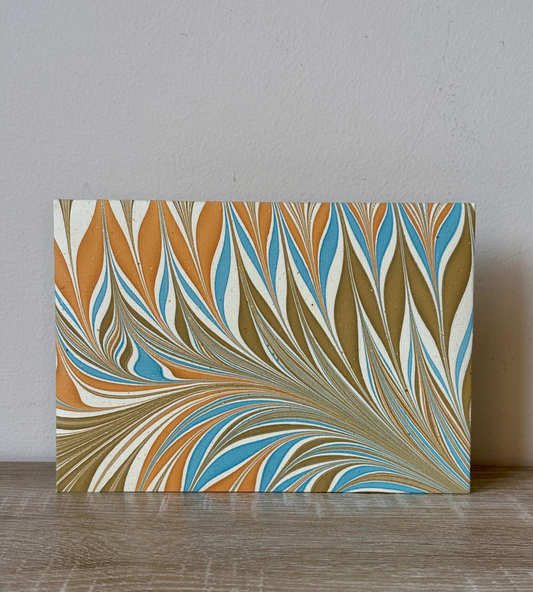 Twilight Twigs - Letter Card & Marbled Paper Envelope, Set of 5
