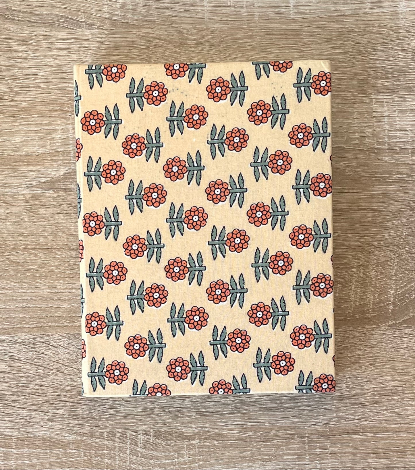 Elegant Tara - Fabric Cover, Ruled Notebook