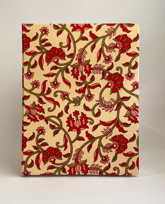 Radiant Alya - Fabric Cover, Ruled Notebook