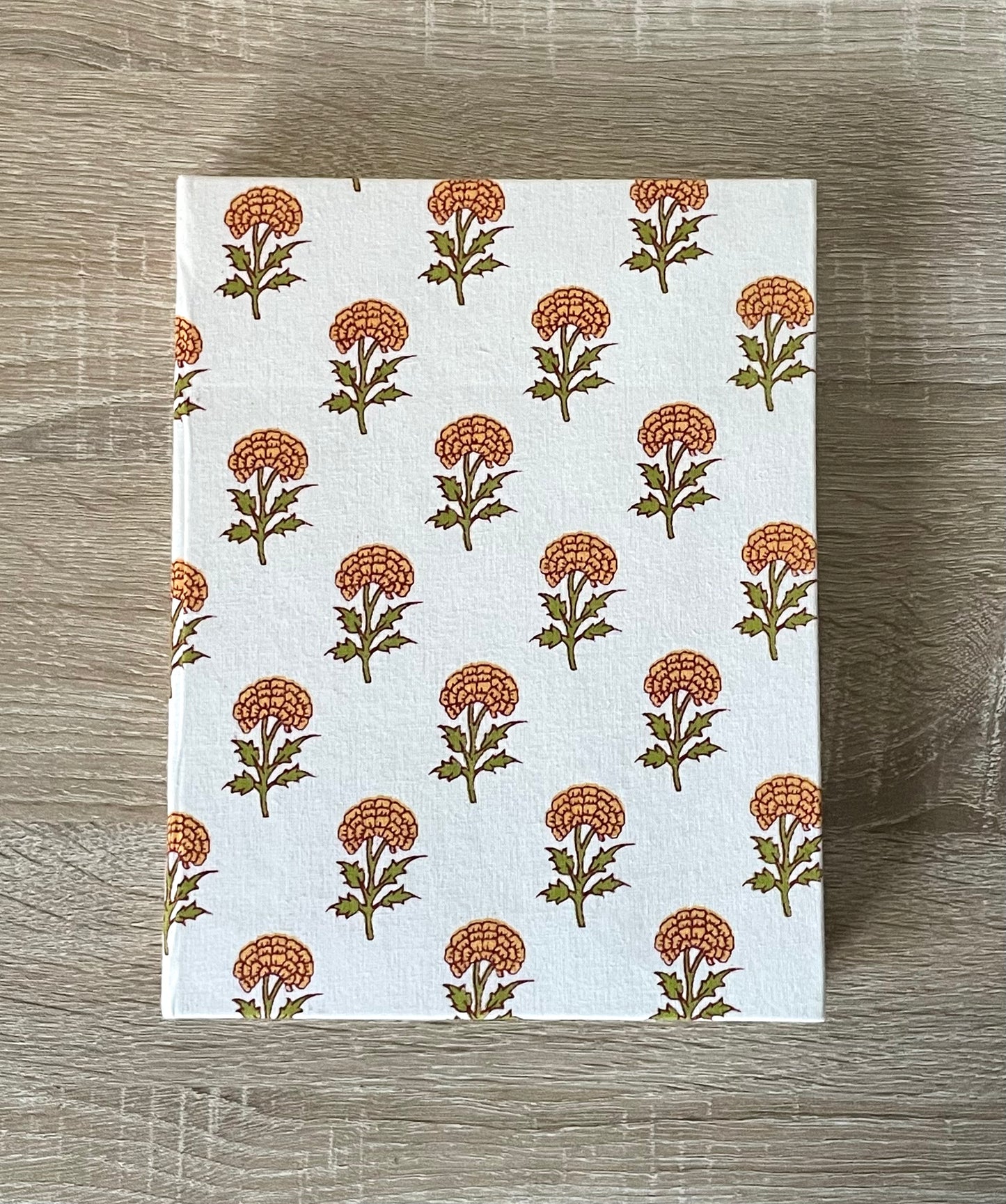 Enchanting Eva - Fabric Cover, Ruled Notebook