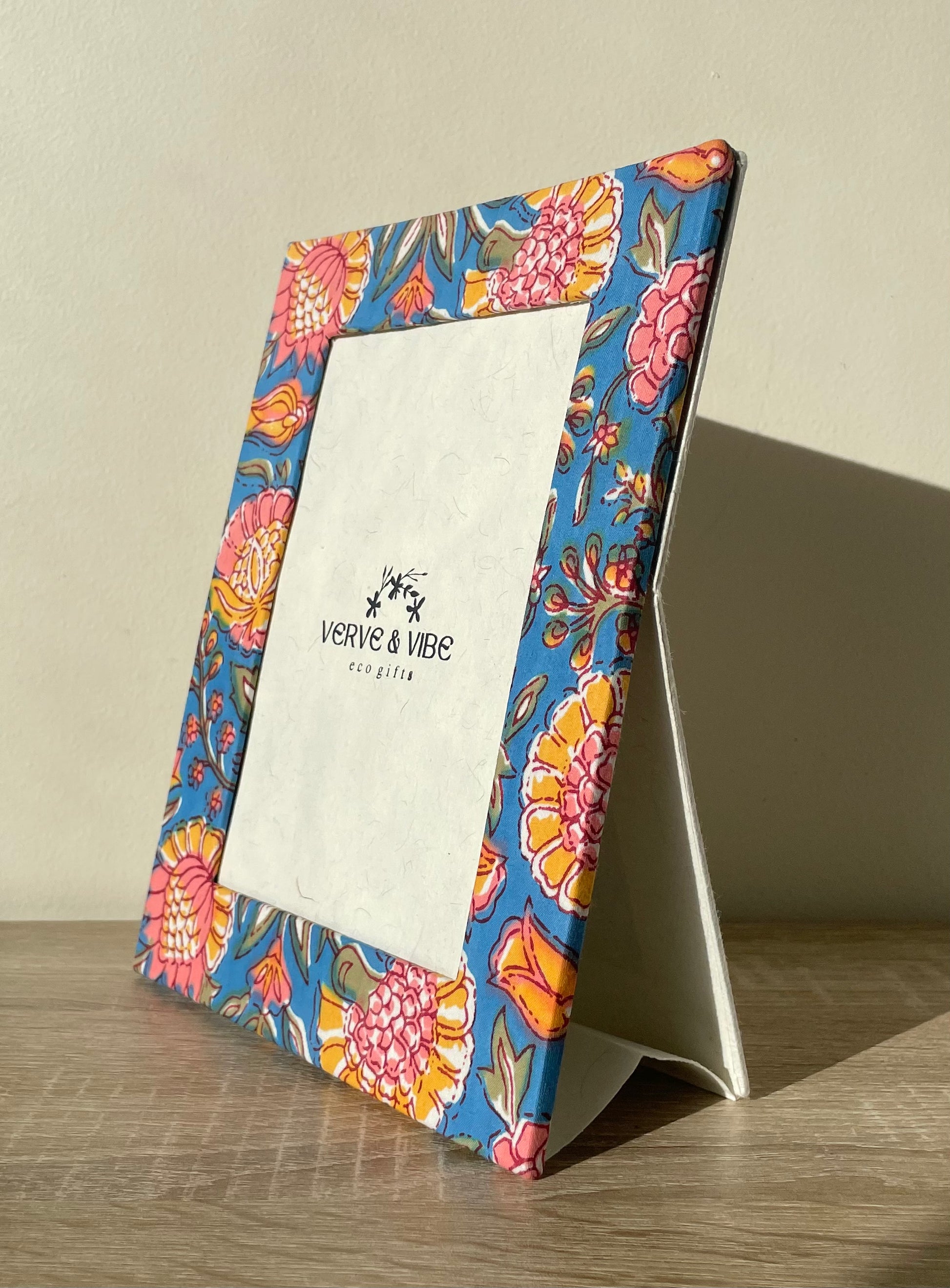 Magical Maya - Fabric & Recycled Paper Board Photo Frame – Verve & Vibe ...