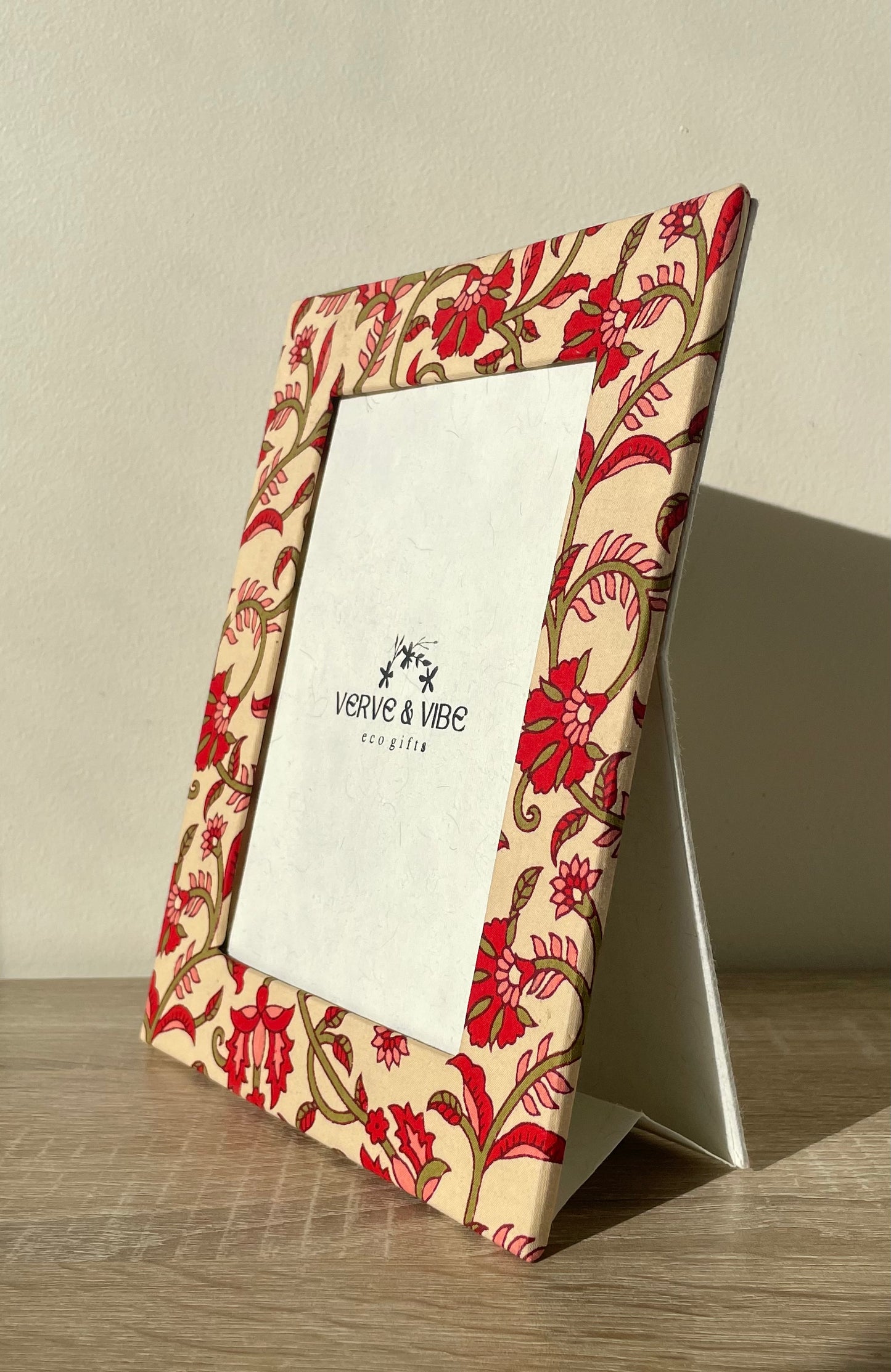 Radiant Alya - Fabric & Recycled Paper Board Photo Frame